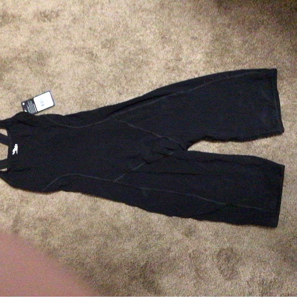 Speedo Kneeskin powerpplus Sz 30 Black surfing beach coastal women swimsuit